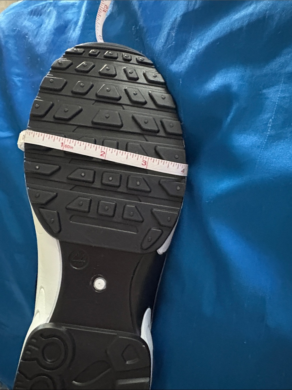 Unisex Black Knit Lace-Up Athletic Sneakers with White Sole - Picture 16 of 17